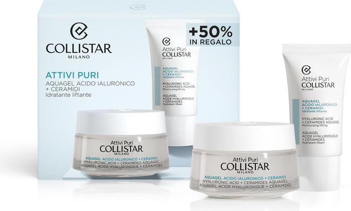 Collistar Cofanetto Attivi Puri Aquagel Acido Ialuronico + Ceramidi (Facial care set)