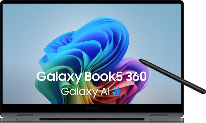 Produktbild Samsung Galaxy Book5 360 (15.59", Intel Core Ultra 7 256V, 16 GB, 512 GB, DE)