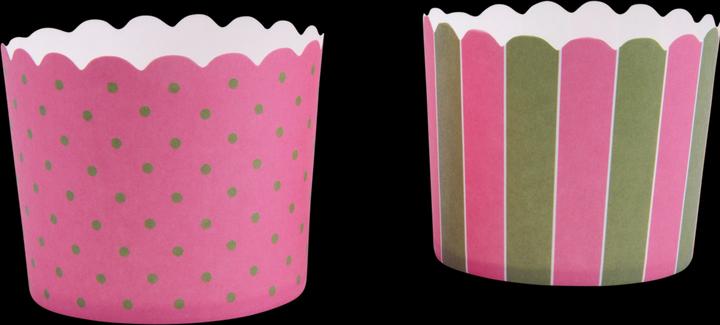 Produktbild Städter Cupcake Backformen pink oliv (7 cm)