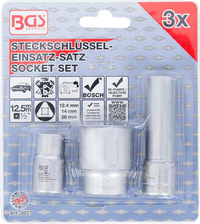 Image du produit BGS Jeu de douilles pour pompes Bosch VE