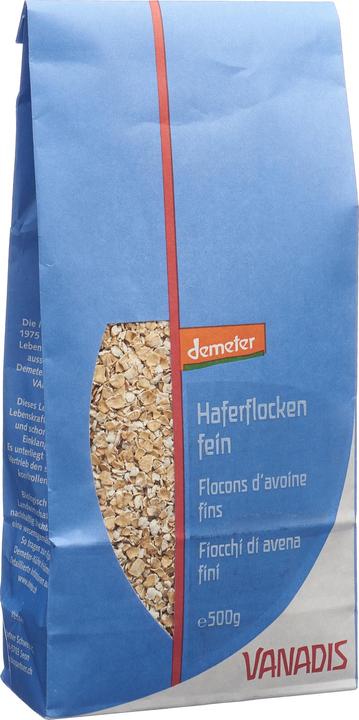 Vanadis Haferflocken fein Demeter (525 g)