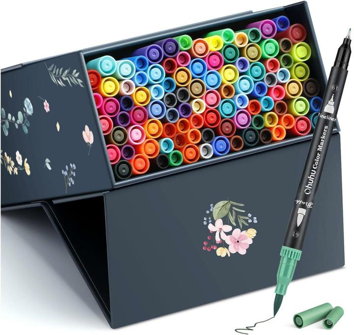 Image du produit Ohuhu Série Maui Crayons à pinceau (Multicolore, 100 x)