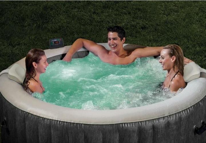 Actual product image Intex Whirlpool PureSpa Bubble Massage Ã˜ 196 cm, 2020 (4 pers.)