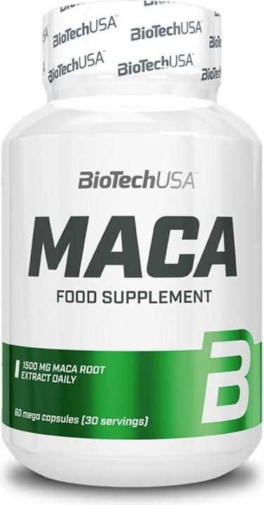 Actual product image Biotech USA BioTech Maca 60 capsules (60 Piece, Capsules)