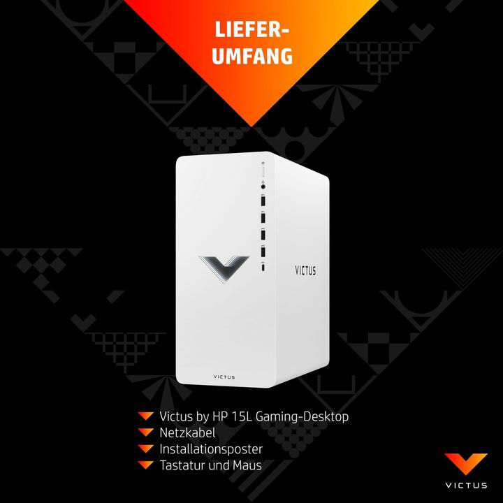 Produktbild HP Victus 15L Gaming R7-5700G 16GB 1TB SSD RTX 4060 Win11 TG02-0033ng (AMD Ryzen 7 5700G, 16 GB, 1000 GB, GeForce RTX 3060)