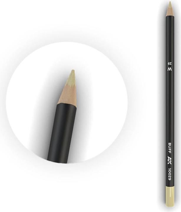 Actual product image AK Interactive Watercolour Pencil Buff