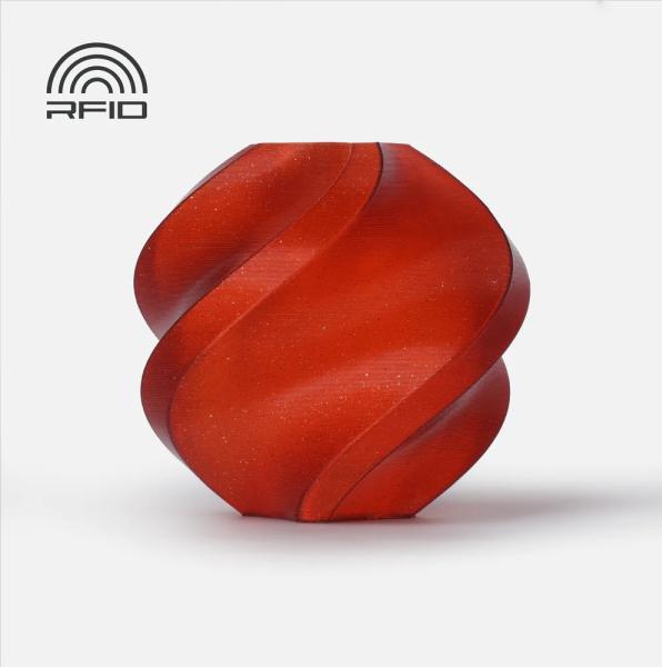 Immagine prodotto Bambu Lab PLA scintillante (PLA, 1.75 mm, Rosso)