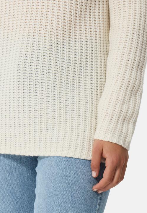 Actual product image Cash-Mere Grobgestrickter Wolle Kaschmir Rundhals Pullover (XS)