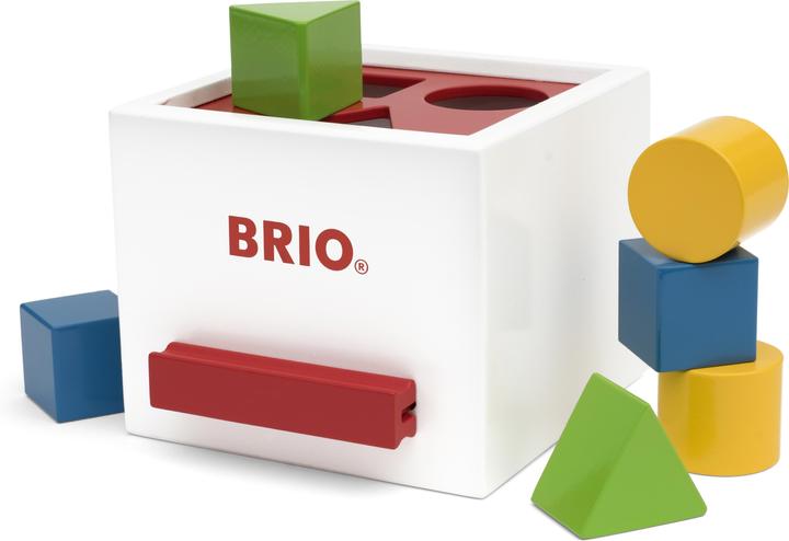 Actual product image Brio Sorting box white