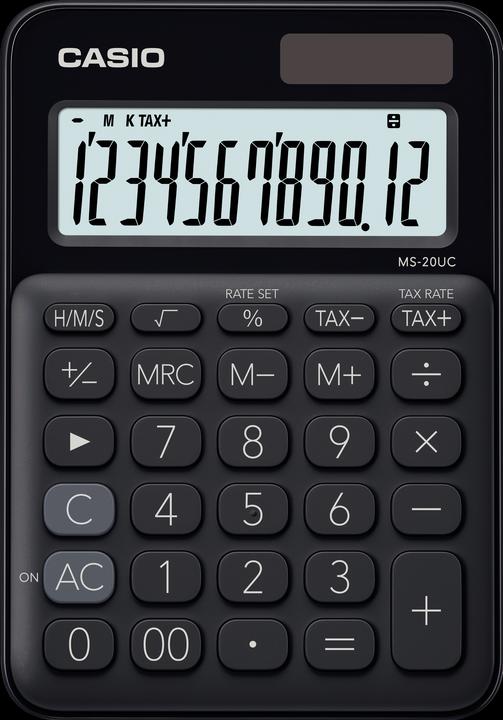 Actual product image Casio Ms-20uc-Bk (Batteries, Solar cells)
