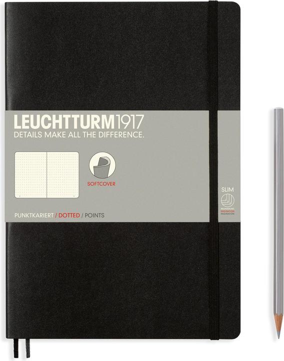 Leuchtturm1917 Composition (B5, Pointillés, Couverture souple)
