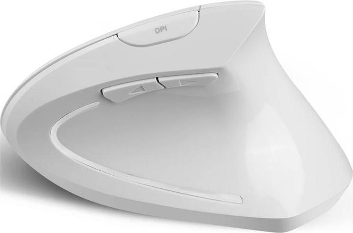 Productafbeelding Perixx PERIMICE-813 W Ergonomische muis Draadloos, Bluetooth® Wit (Draadloze)