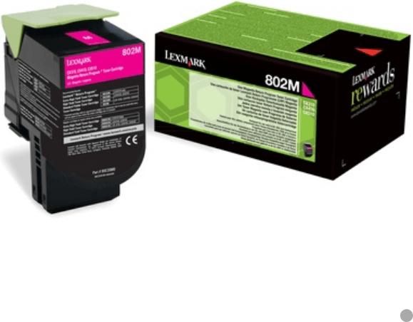 Actual product image Lexmark 80c20m0 (M)