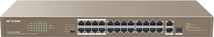 Actual product image IPC Switch 26-Port FE F1126P-24-250W 24x PoE (24 Ports)
