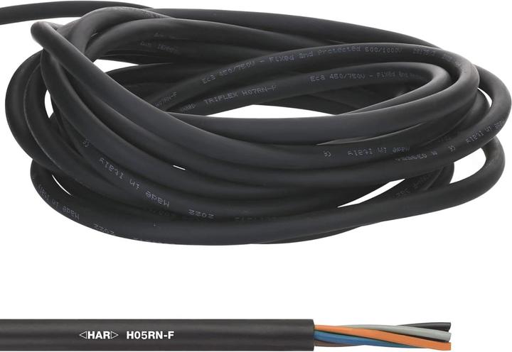 Immagine prodotto Lapp 10 metri 1600251 H05RN-F Cavo in gomma 2x1 mm² flessibile I resistente ai raggi UV I robusto I cavo (10 m)