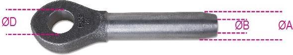 Produktbild BETA 087020113 8702N 13-Awaltauge, geschlossen 13 M