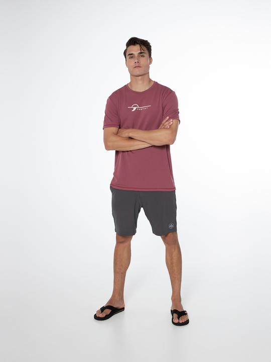 Produktbild Protest Herren Rashguard Short Sleeve PRTLEGUNDI Roan Rougebordeaux S (S)