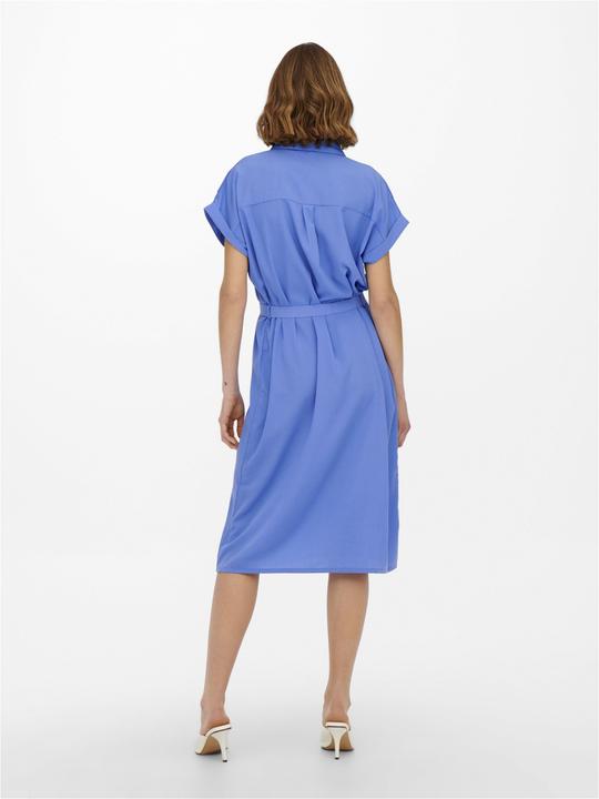 Image du produit Only Robe chemisier avec ceinture à nouer (40)