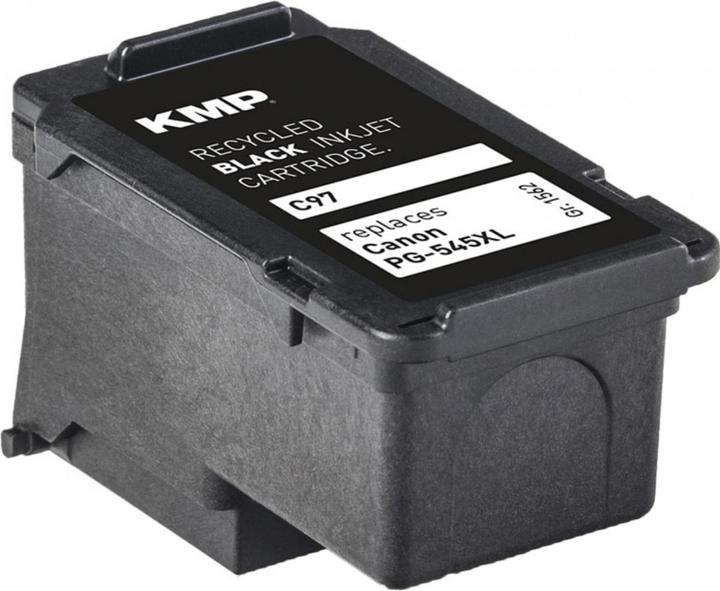 Actual product image KMP C97 ink cartridge compatible with Canon PG-545 XL (FC)