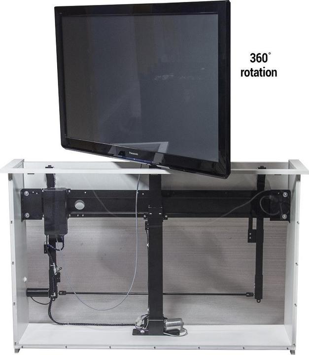 Immagine prodotto DSS Sollevatore TV Premium-Rota, radio, nero, max 60 kg (70551.18", 60 kg)