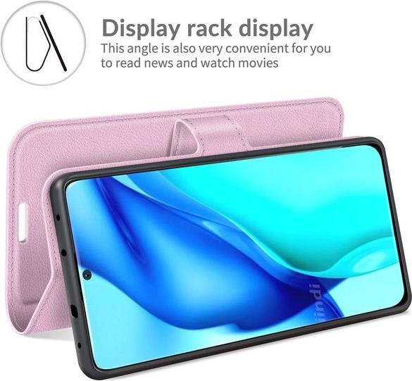 Actual product image MU Classic Litchi Leather Bookcover Series (Huawei P50 Pro)