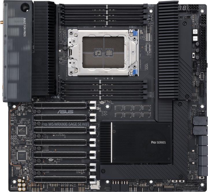 Actual product image ASUS Pro Ws Wrx80e-Sage Se Wifi (sWRX8, AMD WRX80, E-ATX)