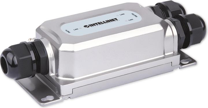 Actual product image Intellinet 2-Port Outdoor Ultra PoE Extender Vandal Protection (3 Ports)