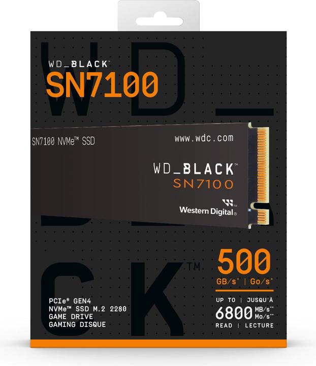 SanDisk Black SN7100 Retail (500 GB, 2.5")