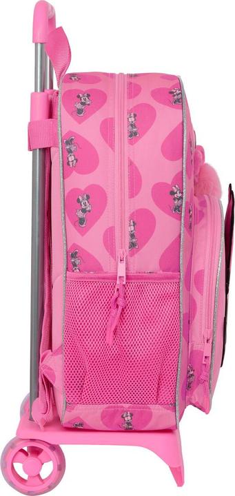 Produktbild Minnie Mouse Schulrucksack mit Rädern Loving Rosa 33 x 42 x 14 cm