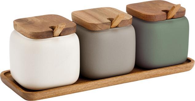 Actual product image Ladelle Storage box set Essentials 10-piece 28x10.5x9.5 cm