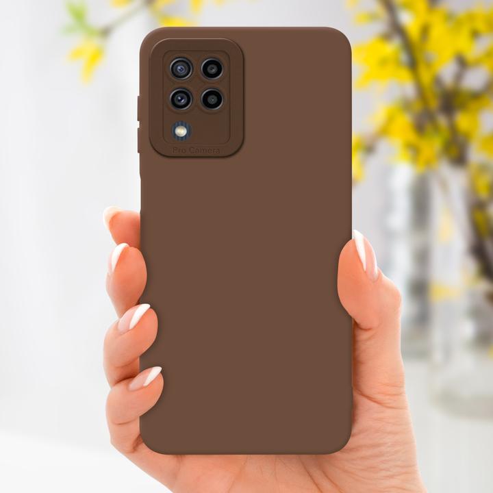 Actual product image Cadorabo Case for Samsung Galaxy M22 / M32 4G in TPU Fluid LM162 Style (Samsung Galaxy M22, Samsung Galaxy A32)