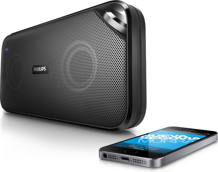 Actual product image Philips BT3500B Mobile Bluetooth Speaker (5 h, Rechargeable battery operated)