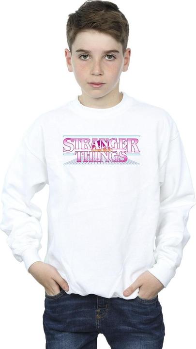 Image du produit Netflix - Sweat STRANGER THINGS RETRO TITLE - Garçon (140, 146)