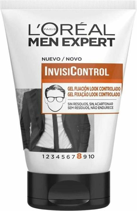 L'Oréal Paris MEN EXPERT INVISICONTROL gel fijación Nº8 150 ml (Haargel, 150 ml)