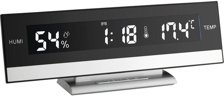 Actual product image TFA Digital alarm clock with indoor climate