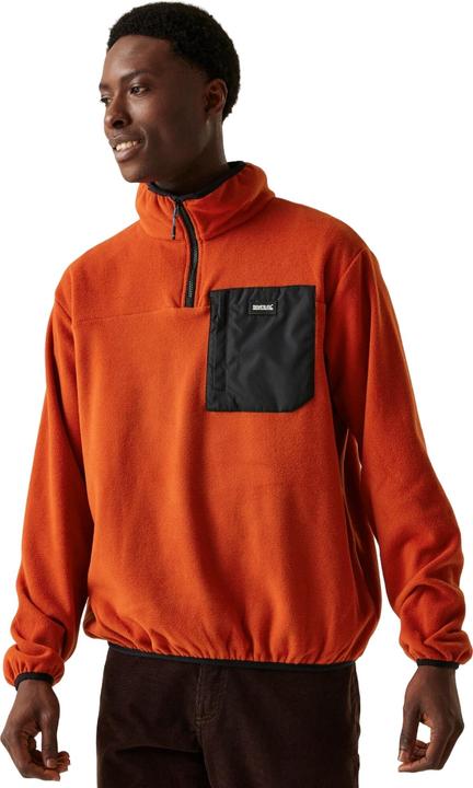Actual product image Regatta Mens Frankie Half Zip Fleece Top (S)