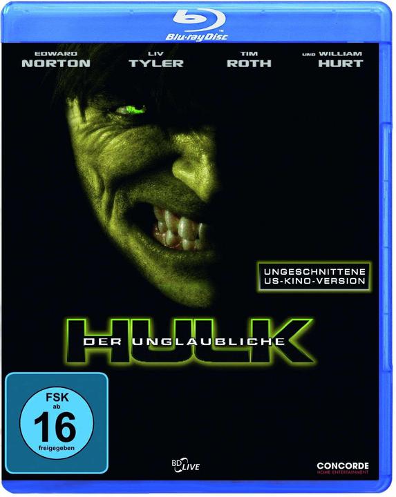 Produktbild Der unglaubliche Hulk (Blu-ray, 2008, Englisch, Deutsch)