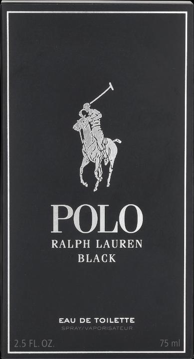 Actual product image Ralph Lauren Polo Black (Eau de toilette, 75 ml)