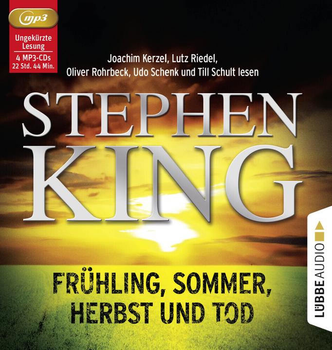 Image du produit Printemps, été, automne et mort (Udo Schenk, Lutz Riedel, Michael Marianetti, Joachim Kerzel, Stephen King, Allemand)
