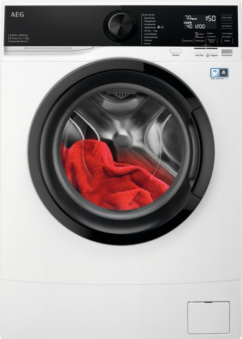 Produktbild AEG LSR6F75470 Waschmaschine Slim 7 kg, Tiefe 49cm, Serie 6000 914343153 (7 kg, Links)
