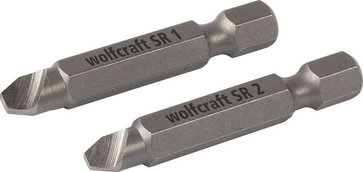 Produktbild wolfcraft Schraubenausdreher-Set für Schrauben mit defektem Antriebsprofil, 2-tlg. (SR 1 / SR 2)