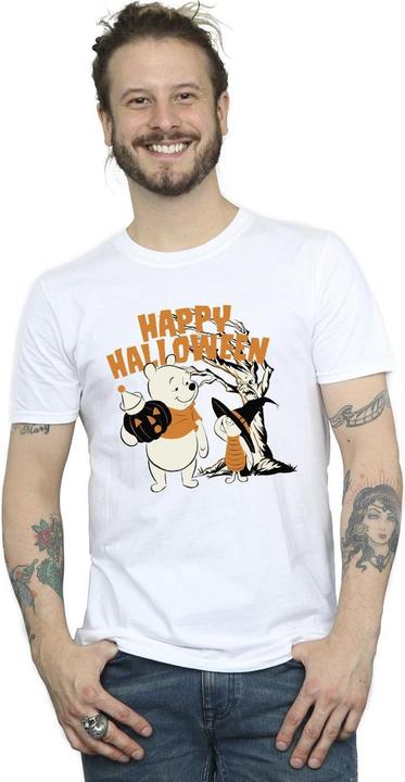Immagine prodotto Disney Winnie The Pooh And Piglet Happy Halloween Maglietta Uomo (5XL)