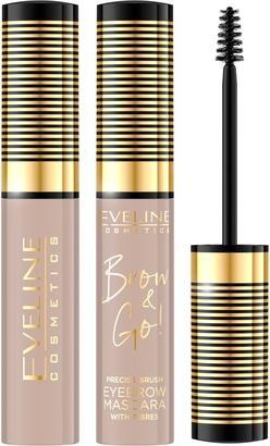 Eveline Brow & Go! Eyebrow Mask with Thickening Fibers 6ml No. 05 Taupe (05 Taupe)