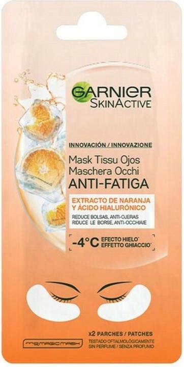 Garnier SKINACTIVE mask tissu ojos antifatiga x 2 parches (250 ml)