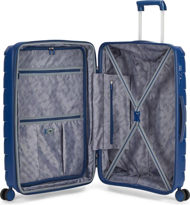 Produktbild Roncato Skyline 2.0 4 Rollen Trolley 46.5 cm mit Dehnfalte (78 l, M (50 - 90l))