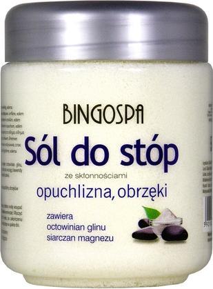 BingoSpa Feet Bath Salt for Painful Swollen Feet Prone to Edema 550g