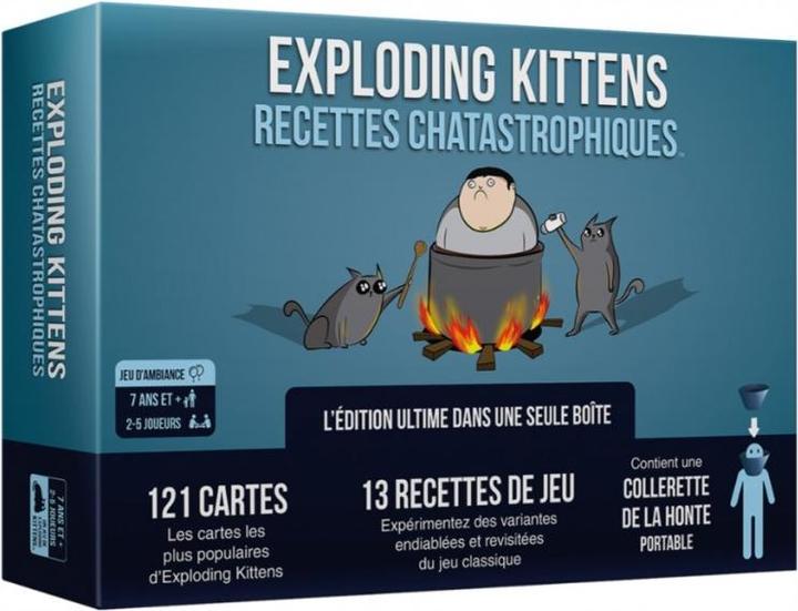 Image du produit Exploding Kittens Recettes Chatastrophiques (Fr)