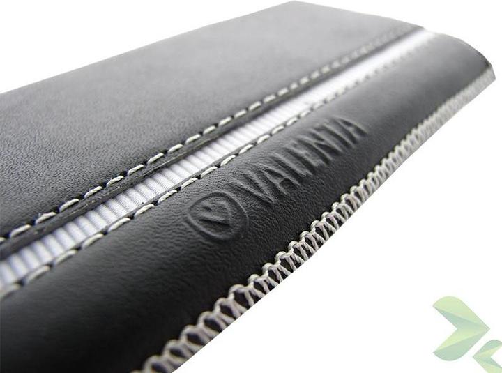 Immagine prodotto Valenta Valensija Pocket Stripe Valensiją - Raudonplaukė Samsung Galaxy S4/s Iii, Htc One ir kita (juoda) (Mora Q10, Nokia Lumia 925, Nokia Lumia 900, Alcatel One Touch Fire, Acer Liquid S1, Samsung Galaxy Nexus, Samsung Galaxy S4, Huawei Ascend G510, Mora Z10, Optimus 4X HD, Sony Xperia T, Samsung Galaxy Core 2, Sony Xperia Z, Samsung Galaxy S III)