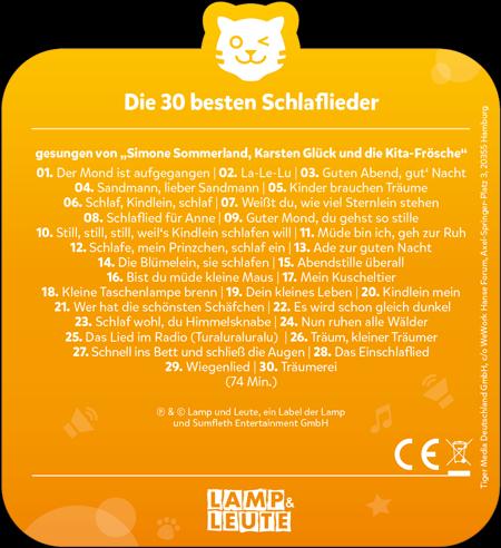 Image du produit Tigermedia Tigercard- Les 30 meilleures berceuses (Allemand)