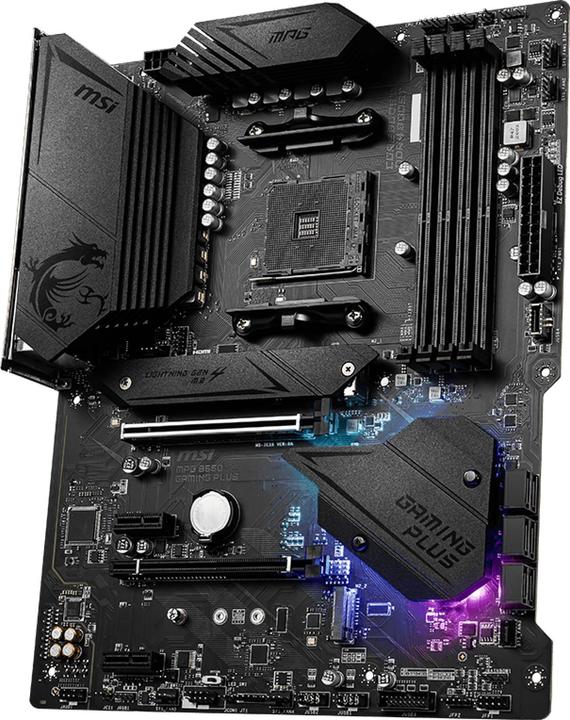 Produktbild MSI MPG B550 GAMING PLUS (AM4, AMD B550, ATX)